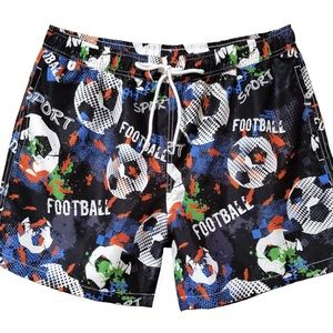 Beach Shorts Swim Trunks Quick Dry Bathing Suit with Mesh Lining/Side Pockets